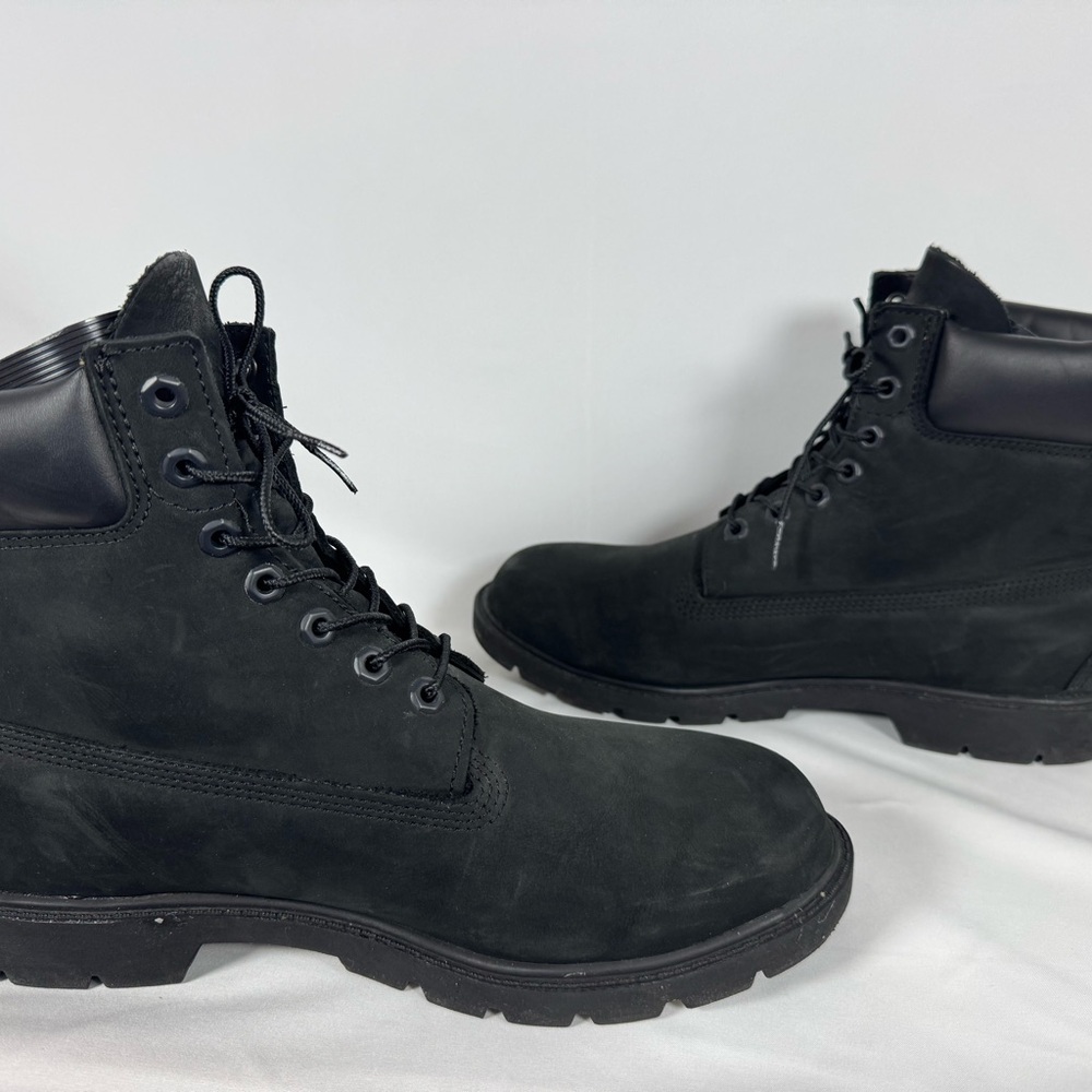 Timberland Men's Premium 6” Waterproof Boots Black Size 10.5 Wide - Picture 7 of 16